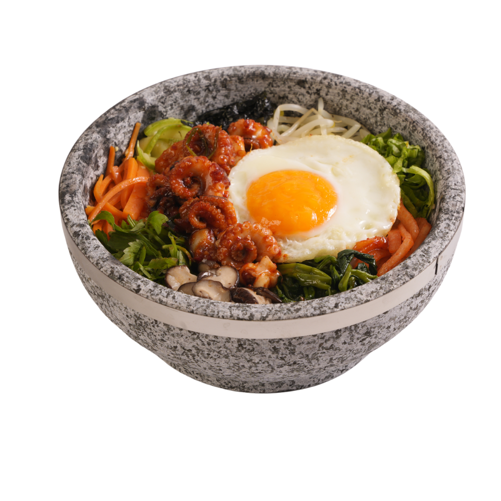 Cơm trộn bạch tuộc